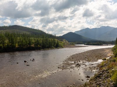 Сплав до р. Туксани. Рыбалка на перспективных местах.