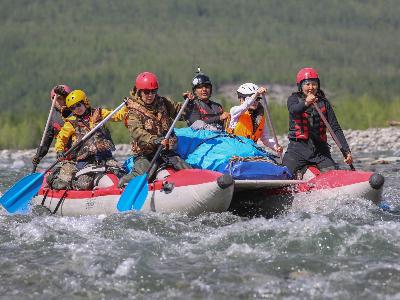 Водный поход по Восточной Хандыге